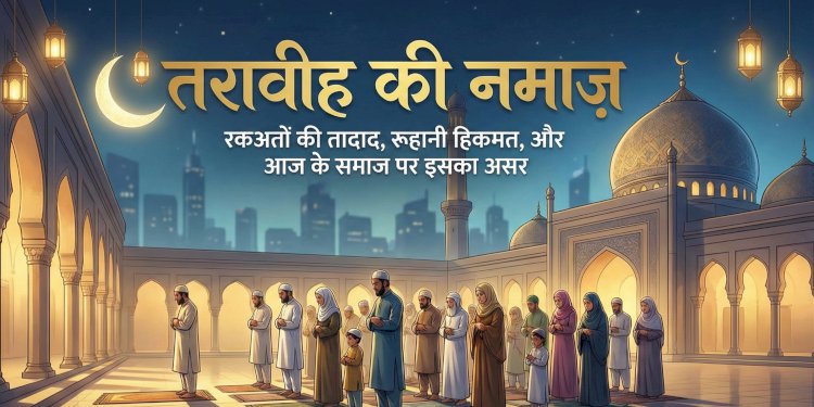 तरावीह की नमाज़: रकअतों की तादाद, रूहानी हिकमत, और आज के समाज पर इसका असर
