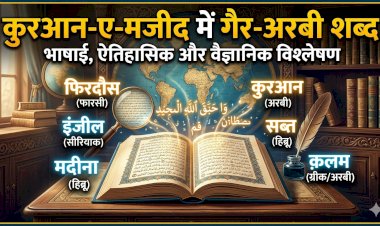 कुरआन-ए-मजीद में गैर-अरबी शब्द: एक भाषाई, ऐतिहासिक और वैज्ञानिक विश्लेषण