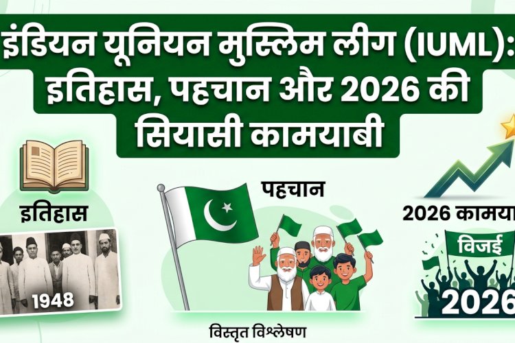 इंडियन यूनियन मुस्लिम लीग (IUML): इतिहास, पहचान और 2026 की सियासी कामयाबी