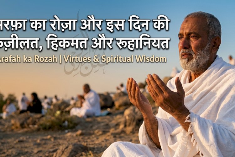 अरफ़ा का रोज़ा और इस दिन की फ़ज़ीलत, हिकमत और  रूहानियत