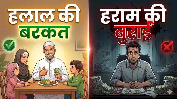 हलाल की बरकत और हराम की बुराई