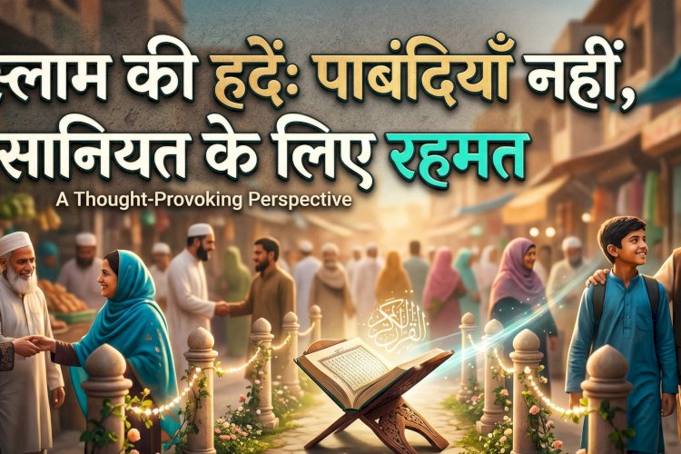 इस्लाम की हदें: पाबंदियाँ नहीं, इंसानियत के लिए रहमत