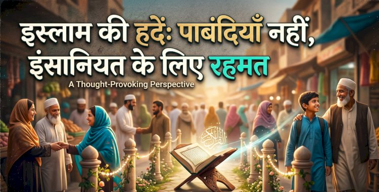इस्लाम की हदें: पाबंदियाँ नहीं, इंसानियत के लिए रहमत