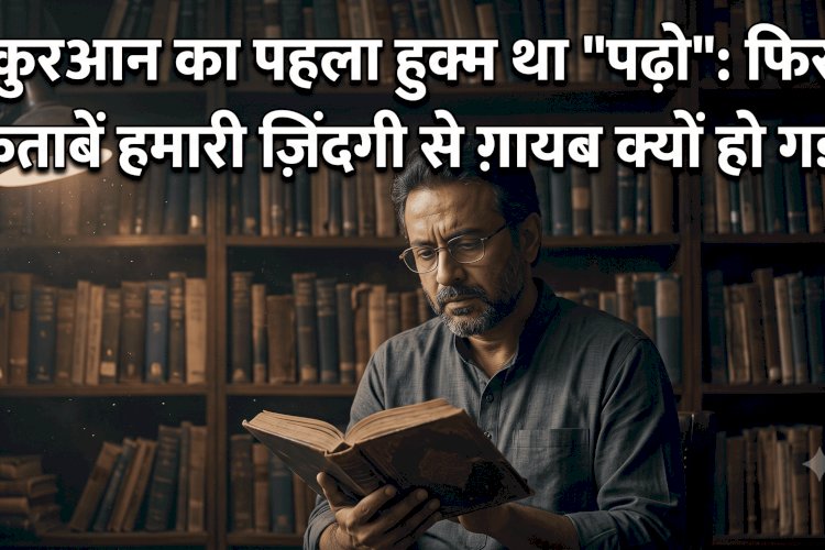 क़ुरआन का पहला हुक्म था "पढ़ो": फिर किताबें हमारी ज़िंदगी से ग़ायब क्यों हो गईं?