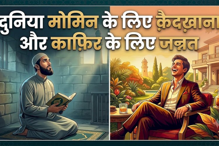 दुनिया मोमिन के लिए क़ैदख़ाना और काफ़िर के लिए जन्नत