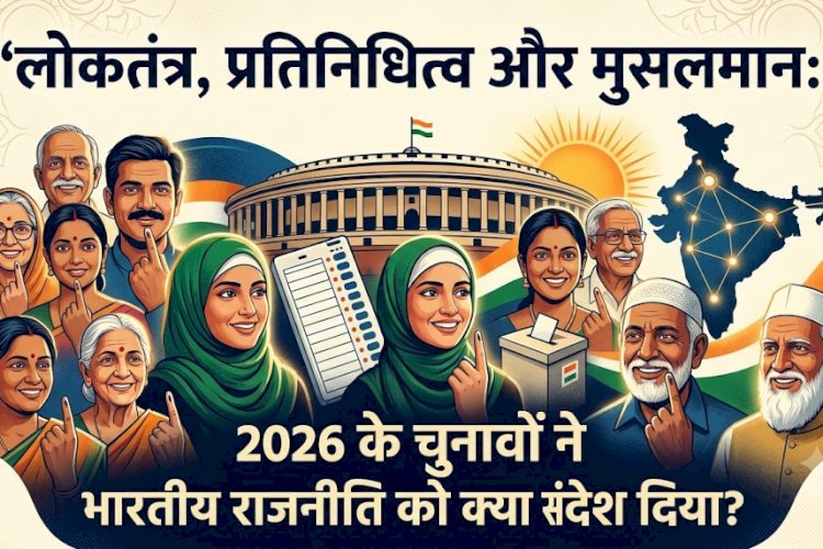 लोकतंत्र प्रतिनिधित्व और मुसलमान: 2026 के चुनावों ने भारतीय राजनीति को क्या संदेश दिया?