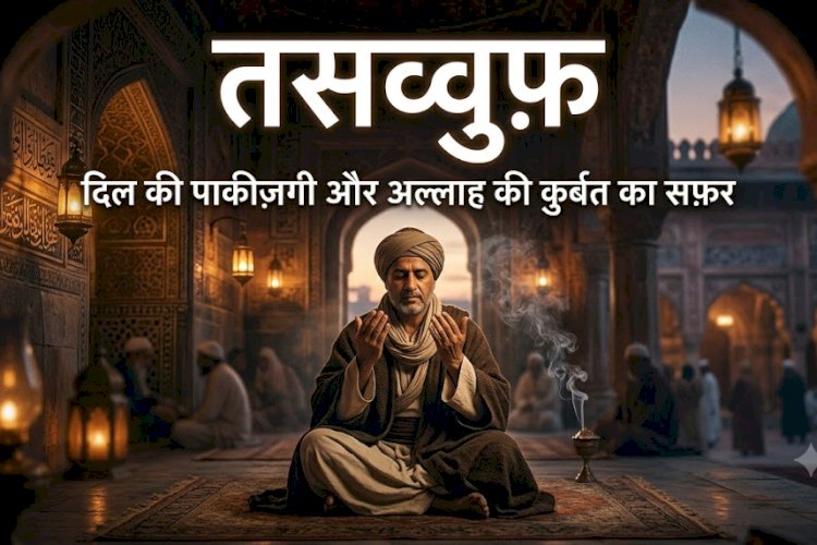 तसव्वुफ़ : दिल की पाकीज़गी और अल्लाह की क़ुर्बत का सफ़र