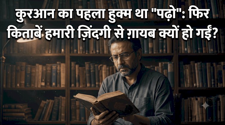 क़ुरआन का पहला हुक्म था "पढ़ो": फिर किताबें हमारी ज़िंदगी से ग़ायब क्यों हो गईं?
