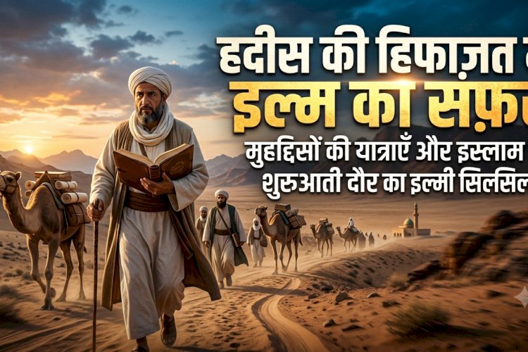 हदीस की हिफाज़त में इल्म का सफ़र: मुहद्दिसों की यात्राएँ और इस्लाम के शुरुआती दौर का इल्मी सिलसिला