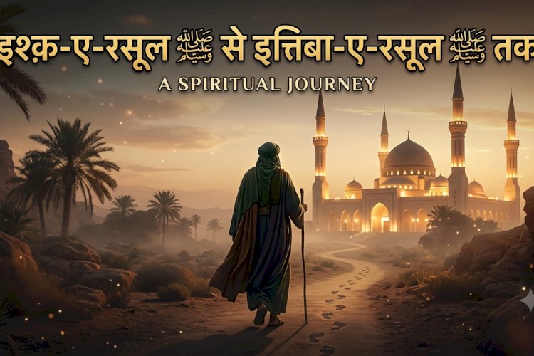 इश्क़-ए-रसूल ﷺ से इत्तिबा-ए-रसूल ﷺ तक