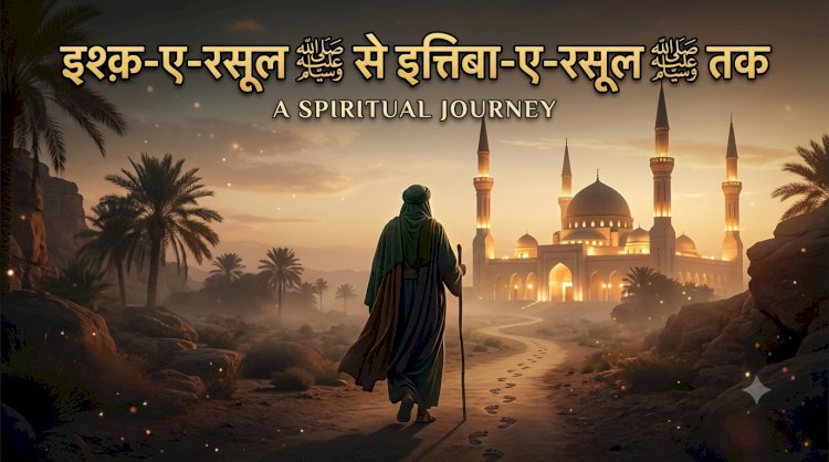 इश्क़-ए-रसूल ﷺ से इत्तिबा-ए-रसूल ﷺ तक