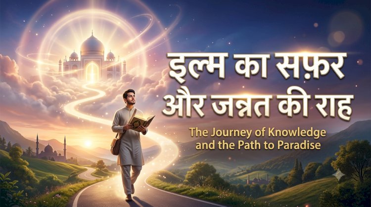 इल्म का सफ़र और जन्नत की राह